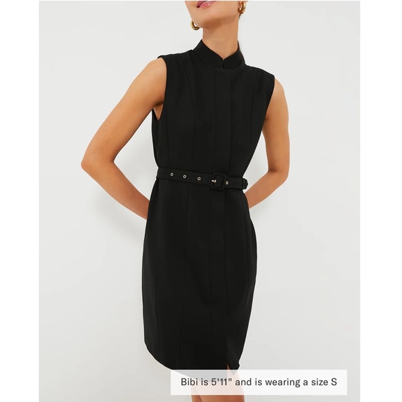 POMANDER PLACE Black Sleeveless Dahlia Dress - Picture 1 of 10